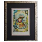 Courtesan Print by Salvador Dali