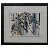 Nude Reading Giclee by Roy Lichtenstein