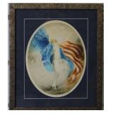 Miss Liberty by Louis Icart
