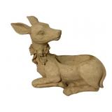 Plaster Deer Planter - 16 x 21 x 8