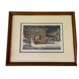 Framed Print "Holiday Retreat" - Signed
