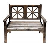 Wooden Bench - 40.5 x 45 x 26
