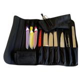 Assorted Kitchen Knife Roll Set