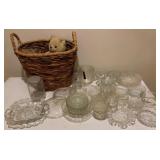 Assorted Glass Items & More