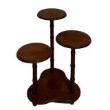 3 Tier Wood Stand - 23.5 x 18 x 16