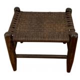 Antique Stool - 12 x 14 x 10.5