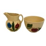Pitcher & Bowl Set - as is/cracked