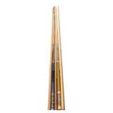 5 Pool Cues - 58" long