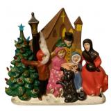 Vintage Lighted Christmas Decoration