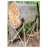 Oil Storage Tank on Steel Stand