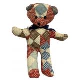 Quilted Bear - 17" Tall