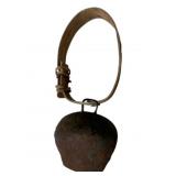 Antique Cowbell - 10" Tall