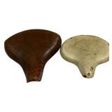 2 Vintage Bicycle Seats