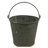 Vintage Metal Bucket 11 x 12.5