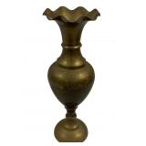 Brass Vase - 16.25" Tall