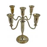 Silverplated Candleholder - 12.5 x 8.5