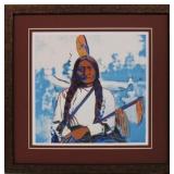 SITTING BULL GICLEE BY ANDY WARHOL