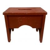 Wooden Stool - 12 x 10 x 14