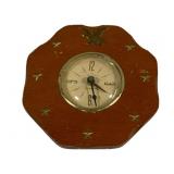 Vintage Americana Wooden Clock - 8.5" Round