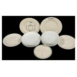Assorted China Plates