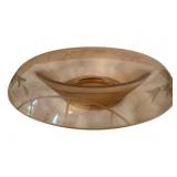 Vintage Pink Depression Glass Console Bowl