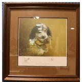 Noel L Dunn Artist Proof English Setter & Woodcock