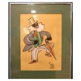 Carlos Paez Vilaro "Tuleque" original painting