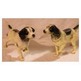 Pair of Cast Iron Pointer Dogs