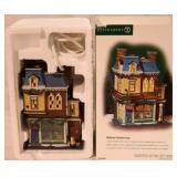 Dept 56 Midtown Barbershop lighted house