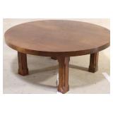 Round coffee table