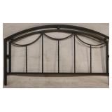 Queen size metal headboard
