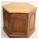 Hexagonal drum table