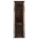 Curio cabinet tall & narrow