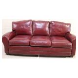 McKinley leather couch