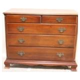 2 over 3 Mahogany chest
