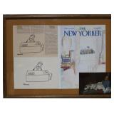 The New Yorker cartoon in frame
