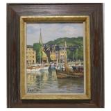Oil on Canvas artist signed Saulin