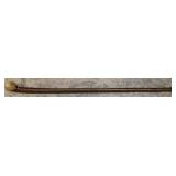 Walking stick carved wood
