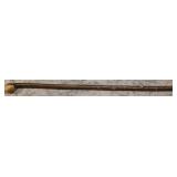 Walking stick carved wood