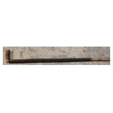 Walking stick carved wood