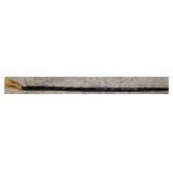 Walking stick carved wood