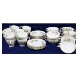 Minton Bone China "Meadow" group of 32 pieces