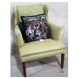 Arm Chair with Pillows