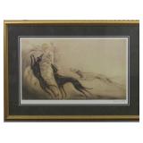 COURSING I BY LOUIS ICART
