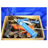 Box lot of tools
