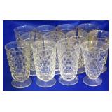set of 12 Fostoria glasses