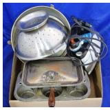 Box lot of kitchen wares