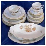 30pc Bohemian china set