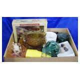 Box lot assorted items