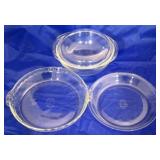 3 pc pyrex baking dishes